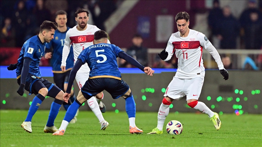 Kosova-Türkiye müsabakasının ilk yarısı golsüz sona erdi