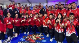 Dünya Muaythai Şampiyonası'nda milli sporculardan 4'ü altın, 16 madalya