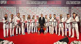 Milli tekvandocular, Kazakistan Açık'ta 14 madalya kazandı